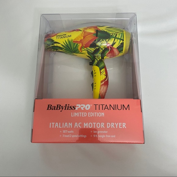 babyliss pro titanium blow dryer